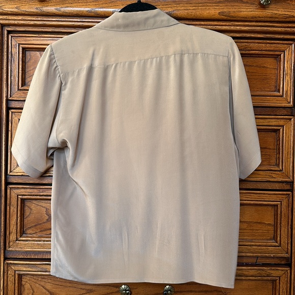 Balenciaga Silk Button Front Top - Picture 4 of 4